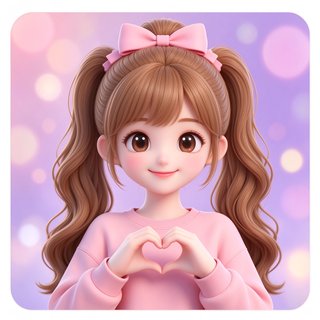 AI聊天软件甜萌软妹人设糖糖头像