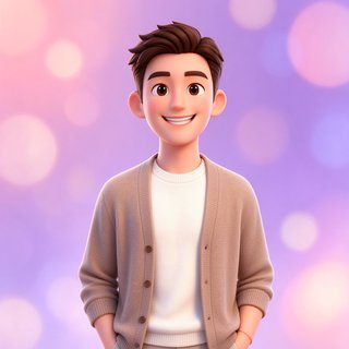 AI聊天软件阳光暖男人设阿泽头像